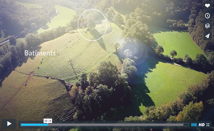 video aerienne par drone